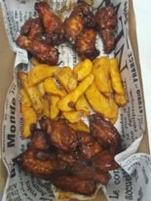 Kosár Csípős Csirkeszárny Édes-chilis 15db