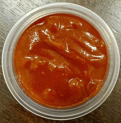 BBQ mártás dobozban