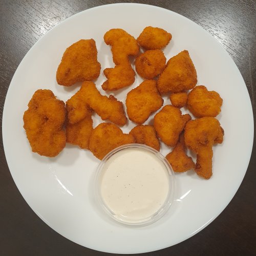 Rántott karfiol, tartárral