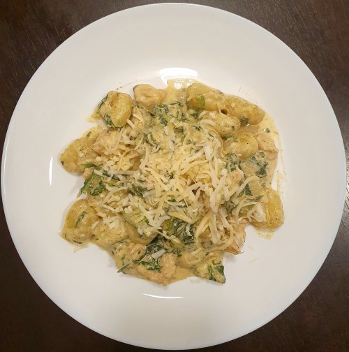 Parajos-csirkés gnocchi