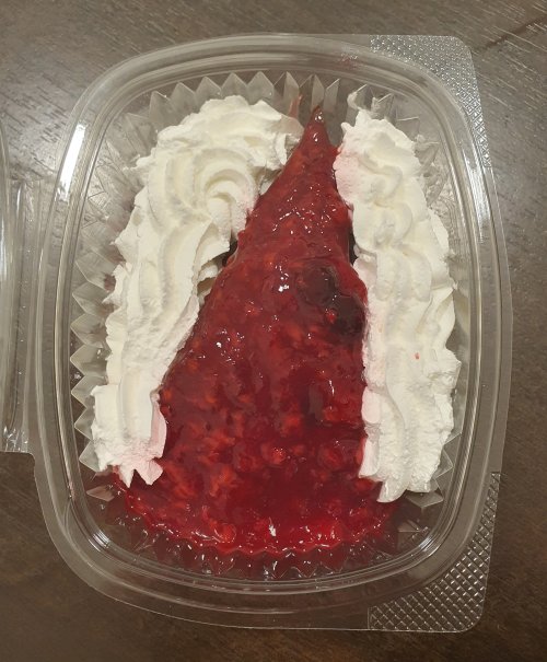 Erdei gyümölcsös brownie desszert