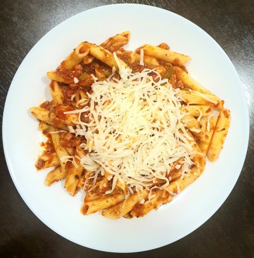 Baconos-csirkés penne tészta Új!